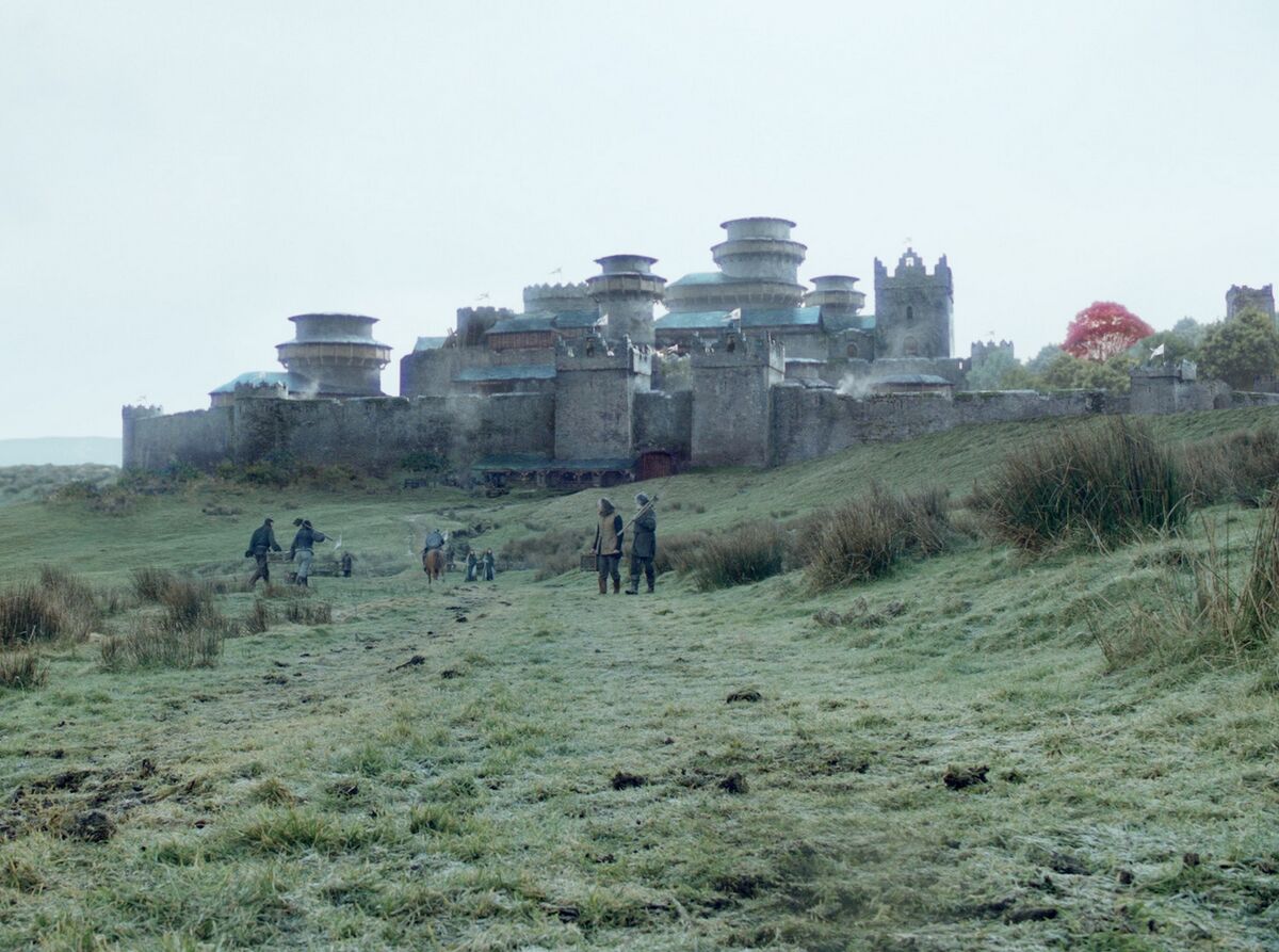 Où se trouve le château de Winterfell ?