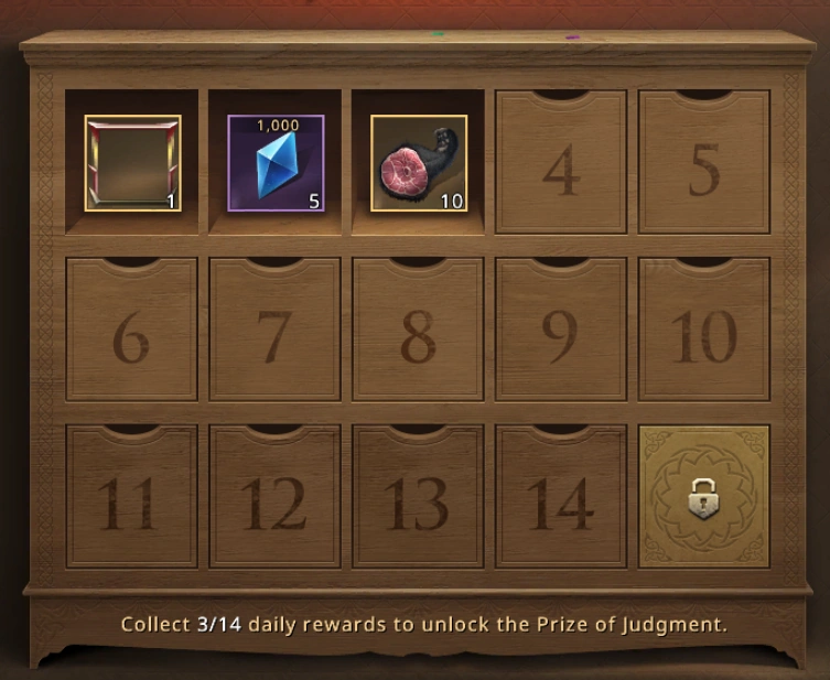 Calendar of our Father Above Game of Thrones Winter is Coming (Game