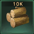 3 * Wood [10,000]