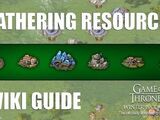 Gathering resources