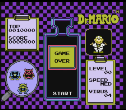 Super Mario Bros. 3, Game Over Dex Wiki