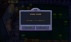 Game Over: Plants vs. Zombies 