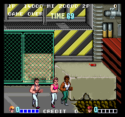 Double Dragon (Neo Geo), Game Over Dex Wiki