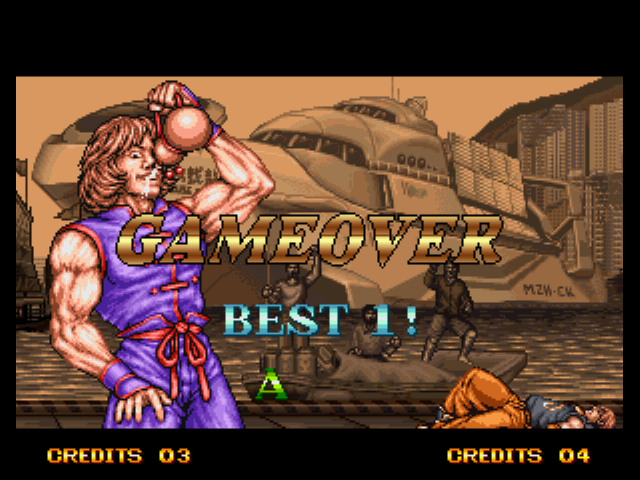 Double Dragon (Neo Geo), Game Over Dex Wiki