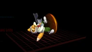 SSBM Adventure Game Over Fox