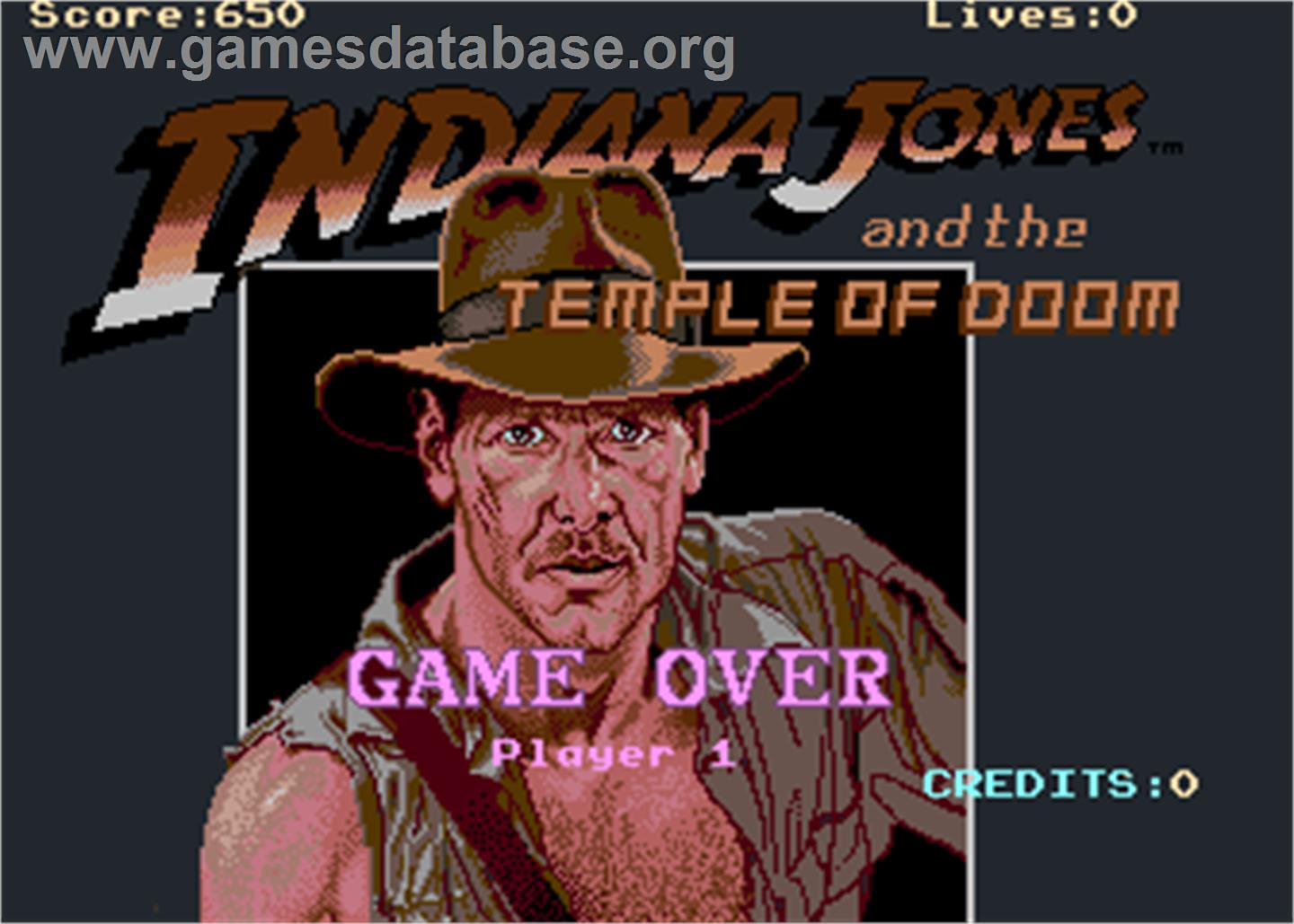 Indiana jones temple of doom nes on sale