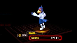 SSBM Trophy Stand Up