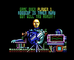 RoboCop 2 NES C64 Game Over Dex Wiki Fandom