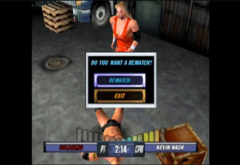 Jeu WCW Backstage Assault - Sony PlayStation 1 (PS1) - Complet Sous Boîtier PAL