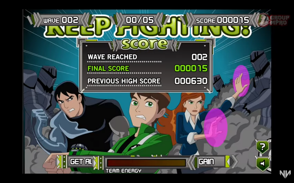 Ben 10 Alien Force: Forever Defense | Game Over Dex Wiki