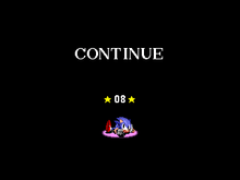 sonic 1 game over