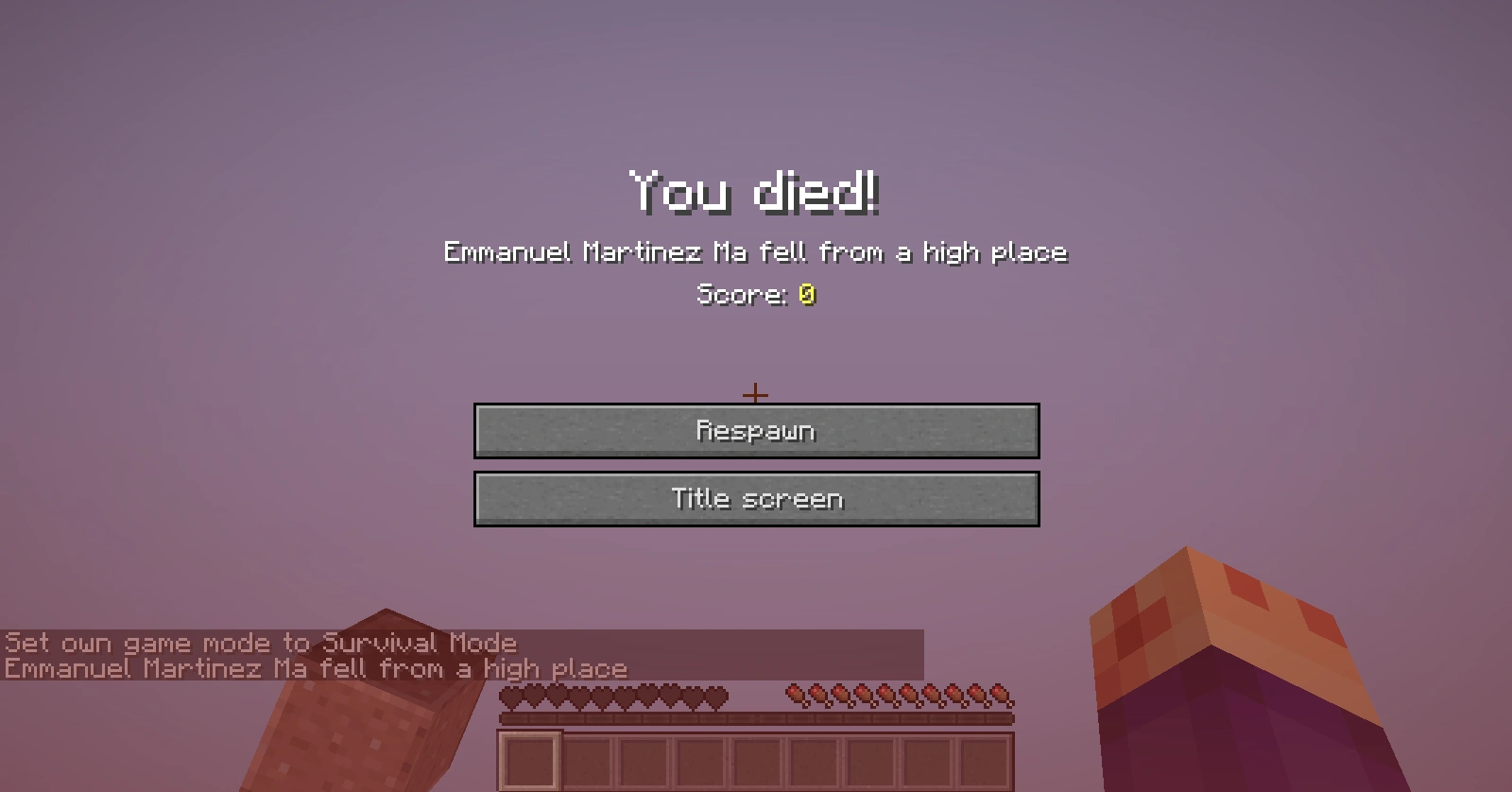 Minecraft Game Over Dex Wiki Fandom