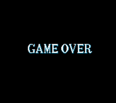 sonic 1 game over