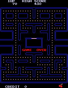 Pac-Man (Doodle), Game Over Dex Wiki