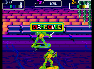 tmnt turtles in time game over tmnt turtles in time game over
