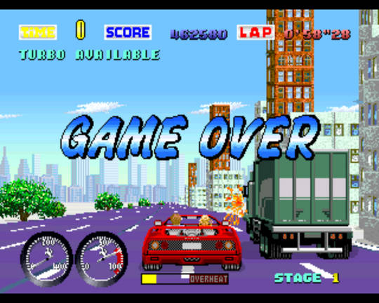 Turbo Outrun | Game Over Dex Wiki | Fandom Turbo Outrun | Game Over Dex Wiki | Fandom