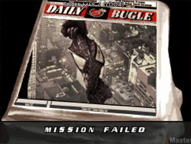 Spider Man 2 NDS Game Over Dex Wiki Fandom