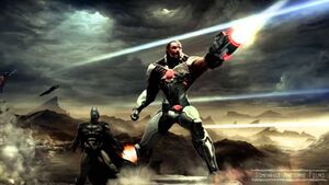 Cyborg greift die Festung an