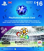 britische PSN-Card im Wert von 16 £