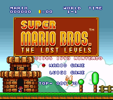 Dad Games: Super Mario Bros. The Lost Levels! Part 1 - YoVideogames 