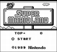 SuperMarioLand-Gameplay.png (46 KB) Startbildschirm