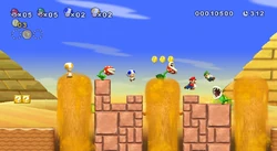 NewSuperMarioBros-Screen01.png (689 KB) die oben genannten Sand-Gysiere