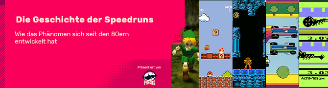 Geschichte der Speedruns - Blog Header