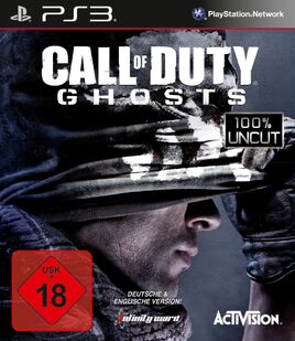 CoD Ghosts PS3 Cover