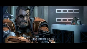 Deathstroke passt auf