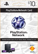 nordamerikanische PSN-Card im Wert von 10 $