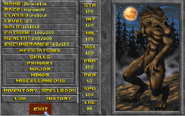 TheElderScrollsIIDaggerfall-Screen02.png (61 KB) es besteht die Möglichkeit, sich in einen Werwolf zu verwandeln