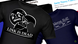 The Super Amazing Game Theory Merch Store screen