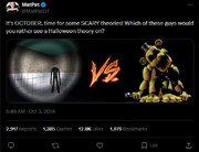 The infamous FNAF vs Slenderman Tweet