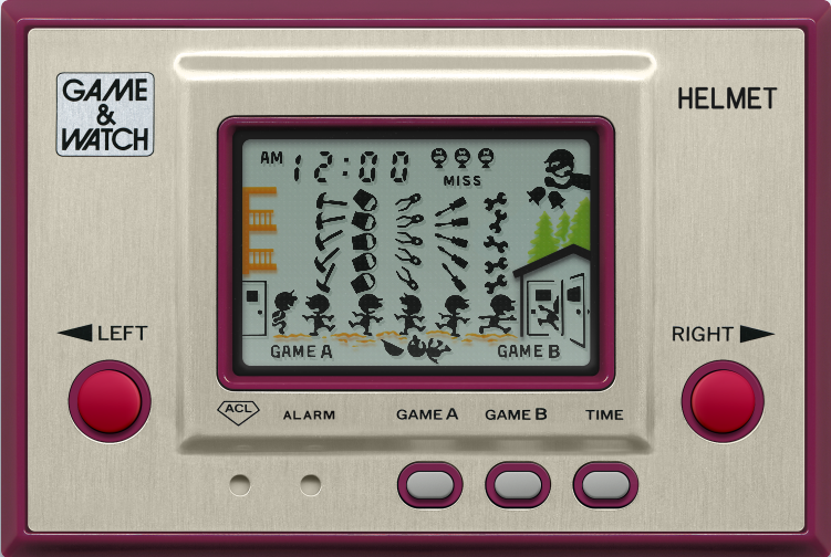 Nintendo Game & Watch - Helmet (CN-07) Unboxing and Gameplay