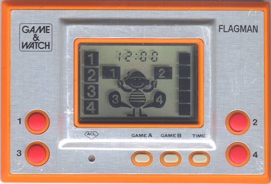Nintendo Game & Watch FLAGMAN FL-02 Wide Screen Electric