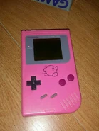 Original Game Boy Pink with Kirby