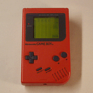 Red Play it Loud! Series Game Boy