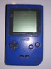 A blue Game Boy Pocket.