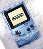 A Ice Blue Game Boy Pocket.