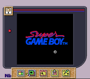 A Super Game Boy original boot-up