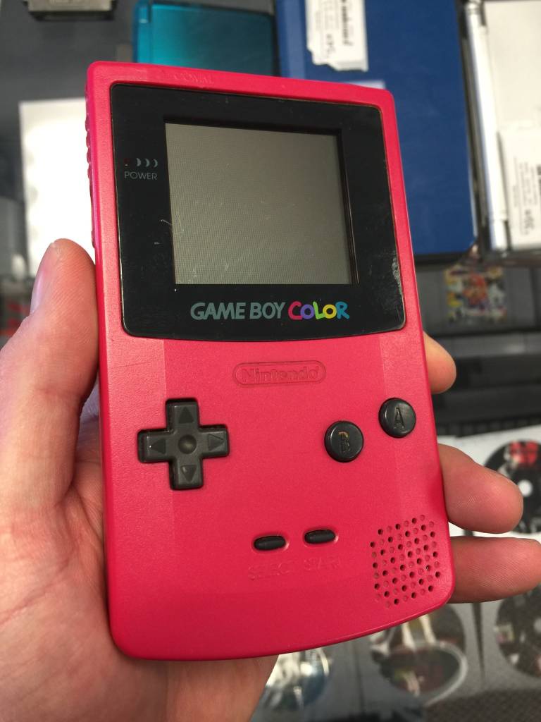 Console - Game Boy Color (Atomic Purple - Clear Purple) - Super Retro - Game  Boy Color