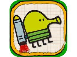 Doodle Jump game in popup