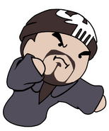 Pose from the side in Grumpcade