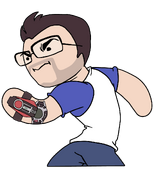 Introduction pose on Grumpcade