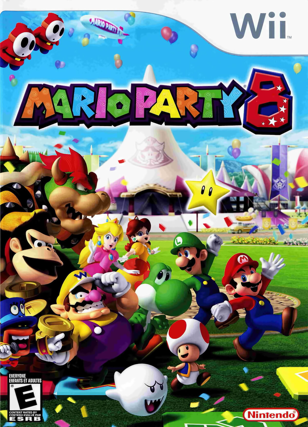 Mario Party 9 - All Minigames with SpongeBob 