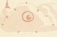 "The Cloud Area" (seen waving at Jon and Arin)