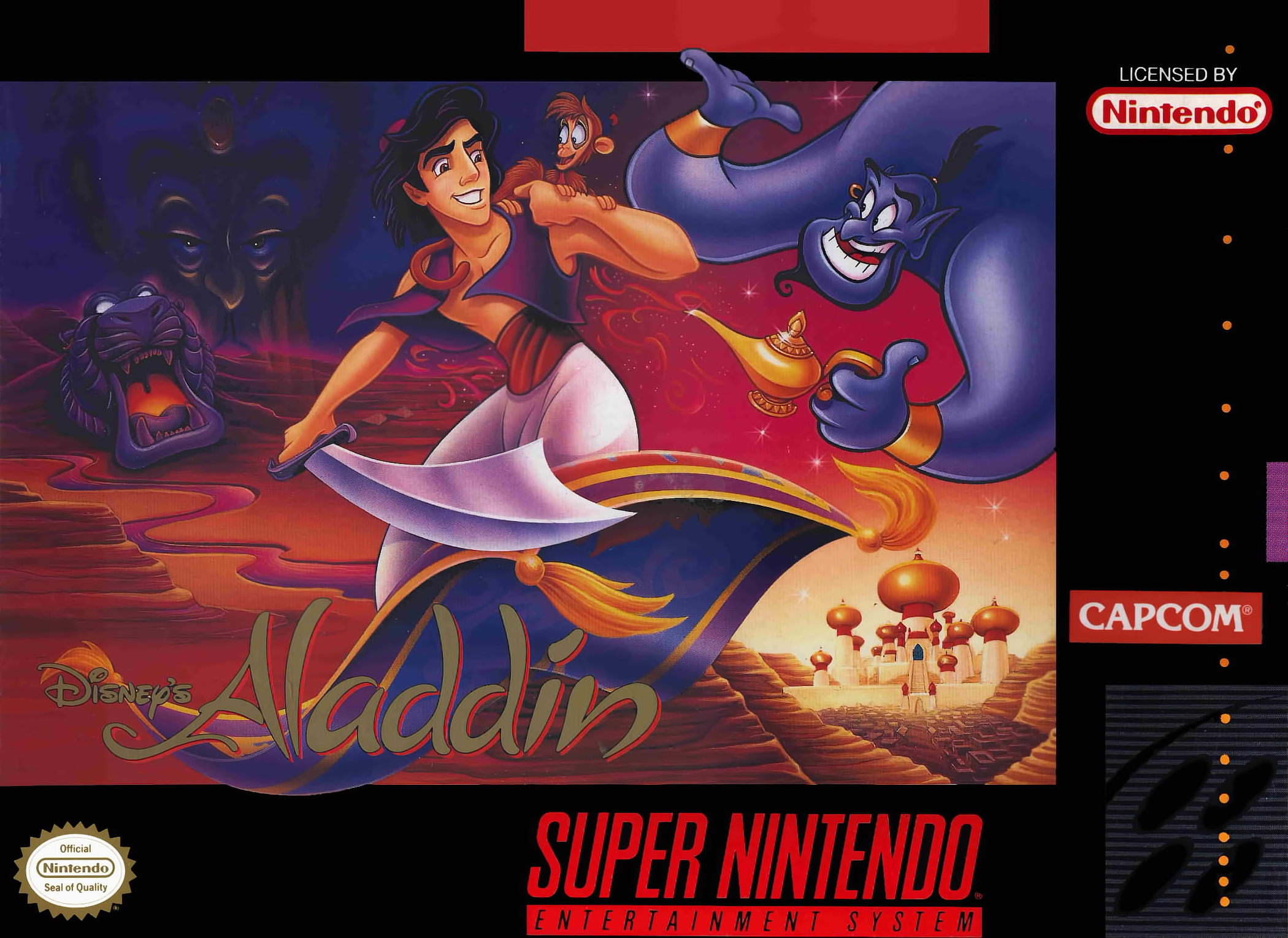 aladdin sega genesis playthrough