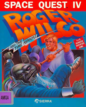 SpaceQuestIVRogerWilcoandTheTimeRippersCover