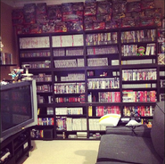 Arin's wall of games