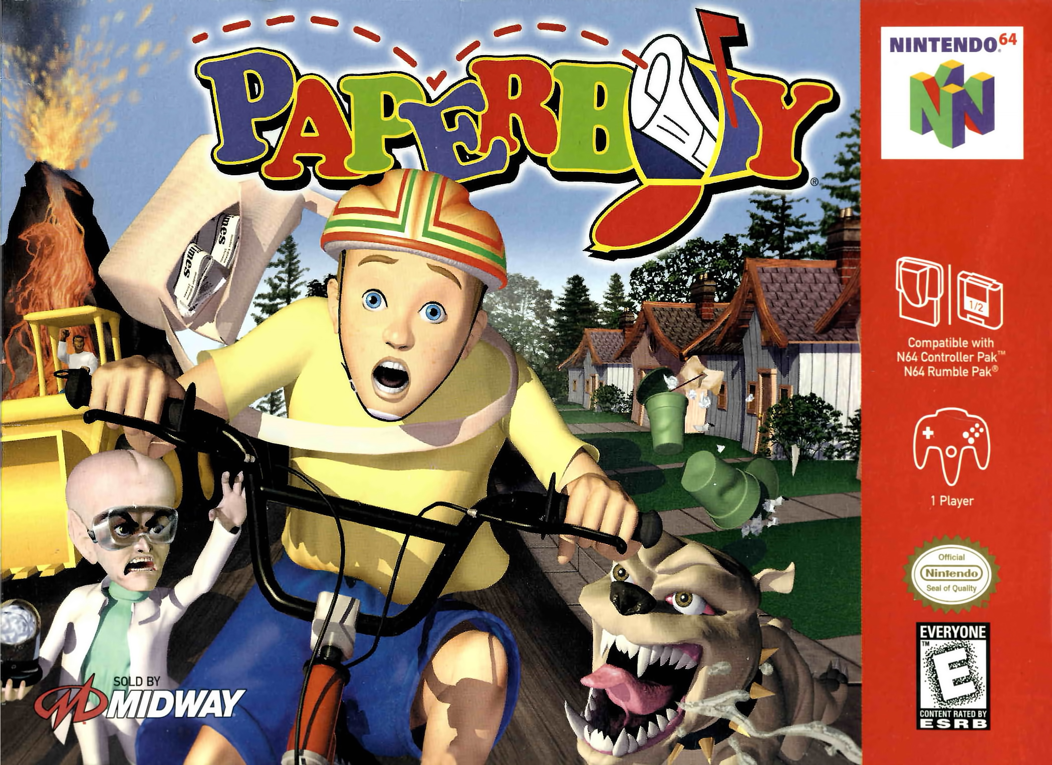Buy Nintendo 64 Game: PAPERBOY(ペーパーボーイ) | Japanese